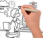 doodle whiteboard video